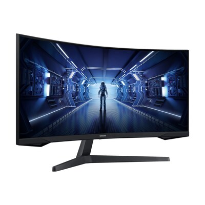 Zoll Monitor günstig Kaufen-Samsung Odyssey C34G55TWWP 86cm (34") UWQHD Gaming Monitor HDMI/DP 165Hz 1ms. Samsung Odyssey C34G55TWWP 86cm (34") UWQHD Gaming Monitor HDMI/DP 165Hz 1ms <![CDATA[• Energieeffizienzklasse: G • Größe: 86,4cm(34 Zoll) 21:9, Auflösung: 3.440x