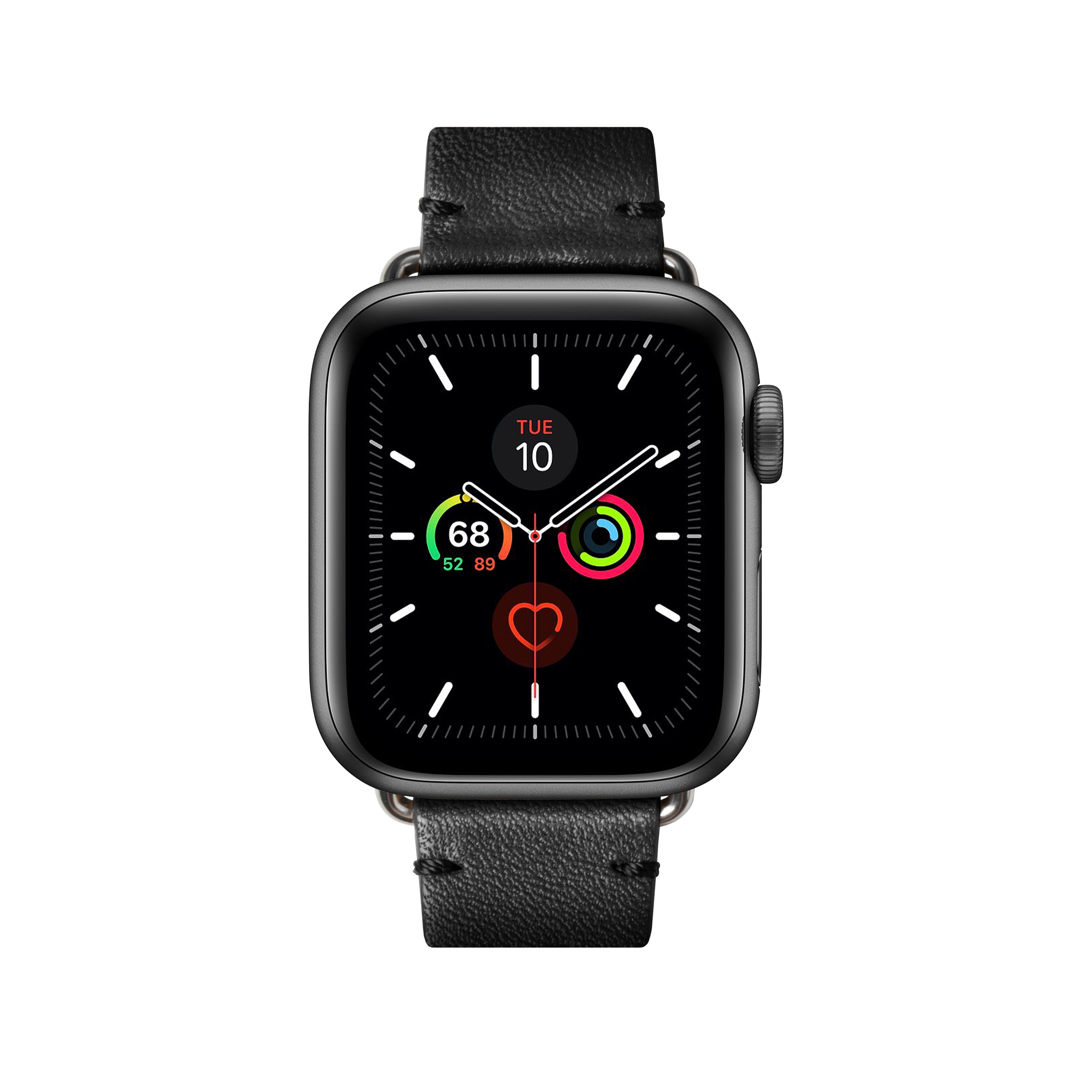 Native Union Apple Watch Strap Classic Leather Black 40mm