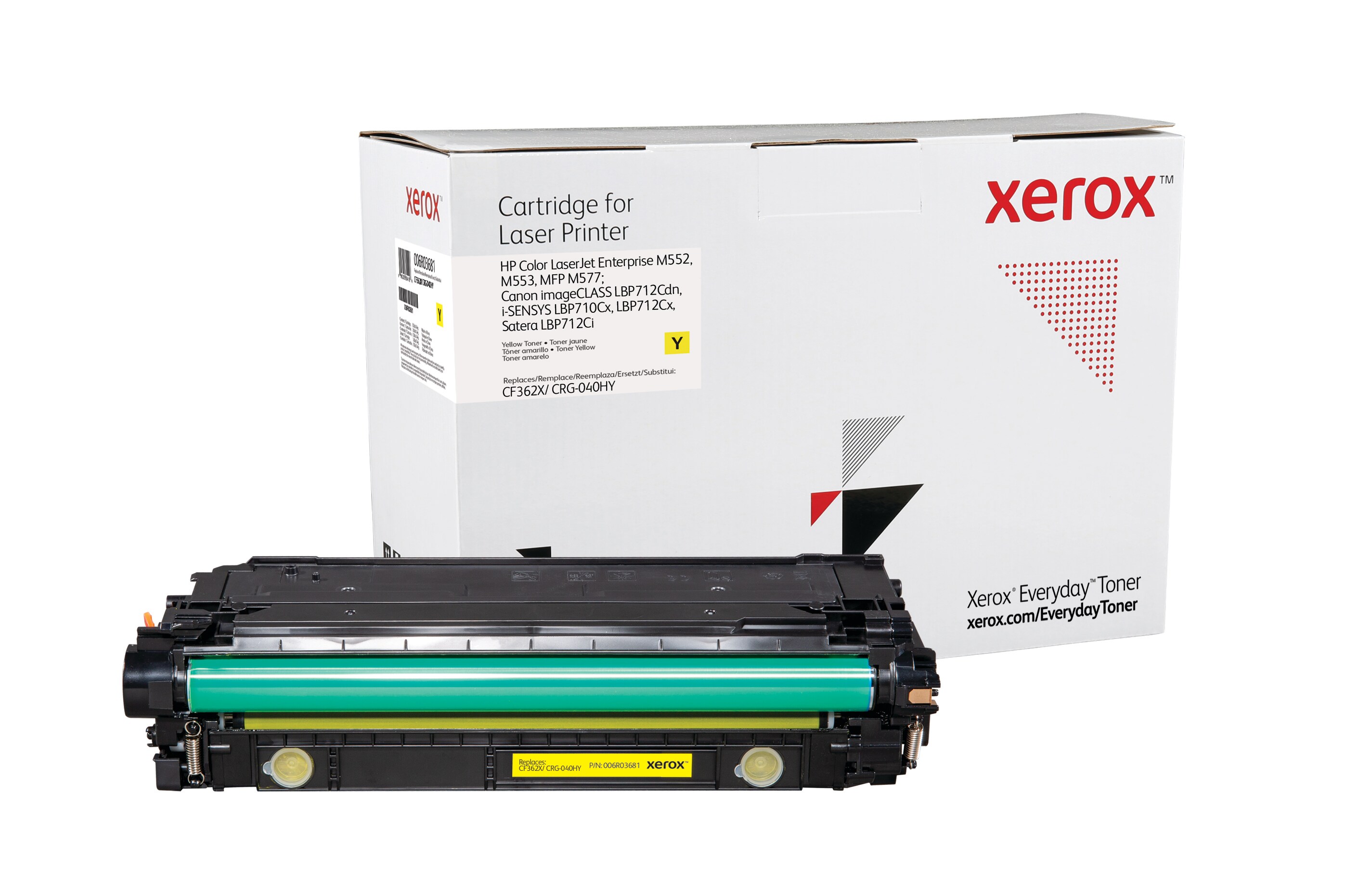 Xerox Everyday Alternativtoner f&uuml;r CF362X/ CRG-040HY Gelb f&uuml;r ca. 9500 Seiten