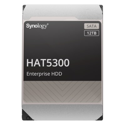 Synology günstig Kaufen-Synology HAT5300-12T - 12 TB 7200 rpm 256 MB 3,5 Zoll SATA 6 Gbit/s. Synology HAT5300-12T - 12 TB 7200 rpm 256 MB 3,5 Zoll SATA 6 Gbit/s <![CDATA[• 12 TB (256 MB Cache) • 7.200 U/min • 3,5 Zoll • SATA 6 Gbit/s • Enterprise: Serverlaufwerk, geeig