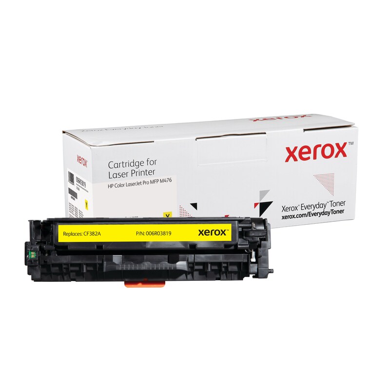 Toner gelb günstig Kaufen-Xerox Everyday Alternativtoner für CF382A Gelb für ca.  2700 Seiten. Xerox Everyday Alternativtoner für CF382A Gelb für ca.  2700 Seiten <![CDATA[• Kompatible Tonerkartusche zu CF381A • Farbe: Gelb • Reichweite: ca. 2.700 Seiten • Komp