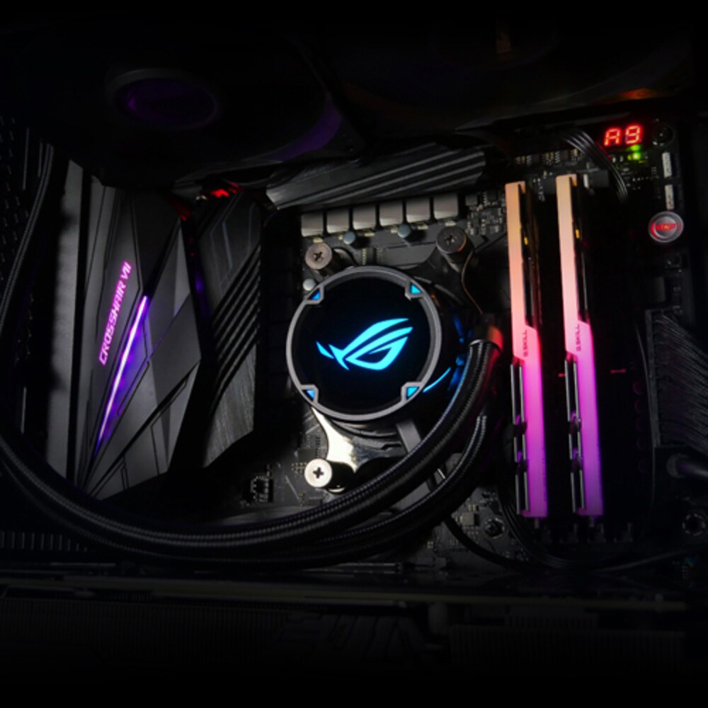ASUS ROG Strix LC 360 RGB Komplettwasserkühlung für AMD und Intel CPUs