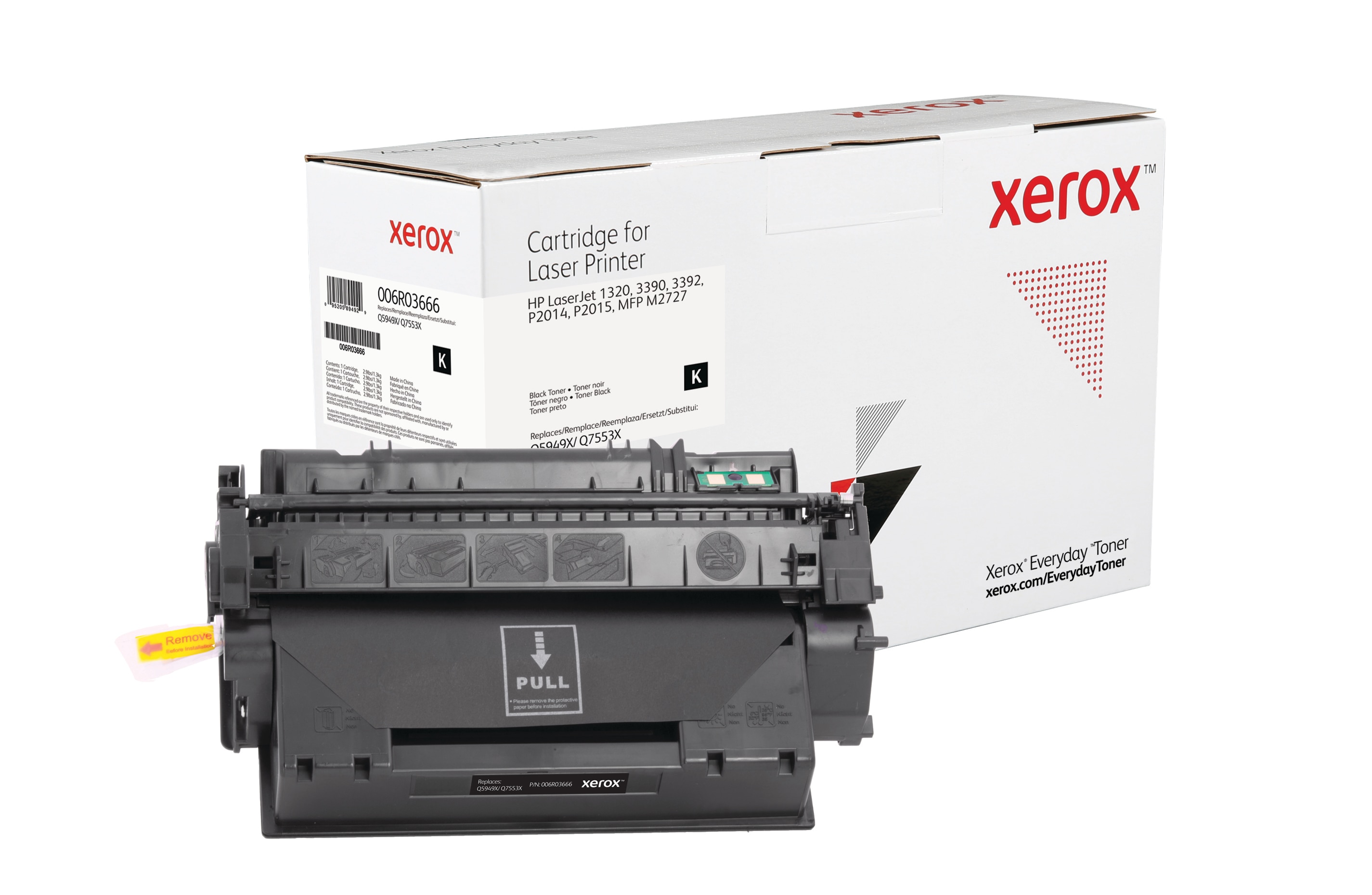 Xerox Everyday Alternativtoner f&uuml;r Q5949X/ Q7553X Schwarz f&uuml;r ca. 6000 Seiten