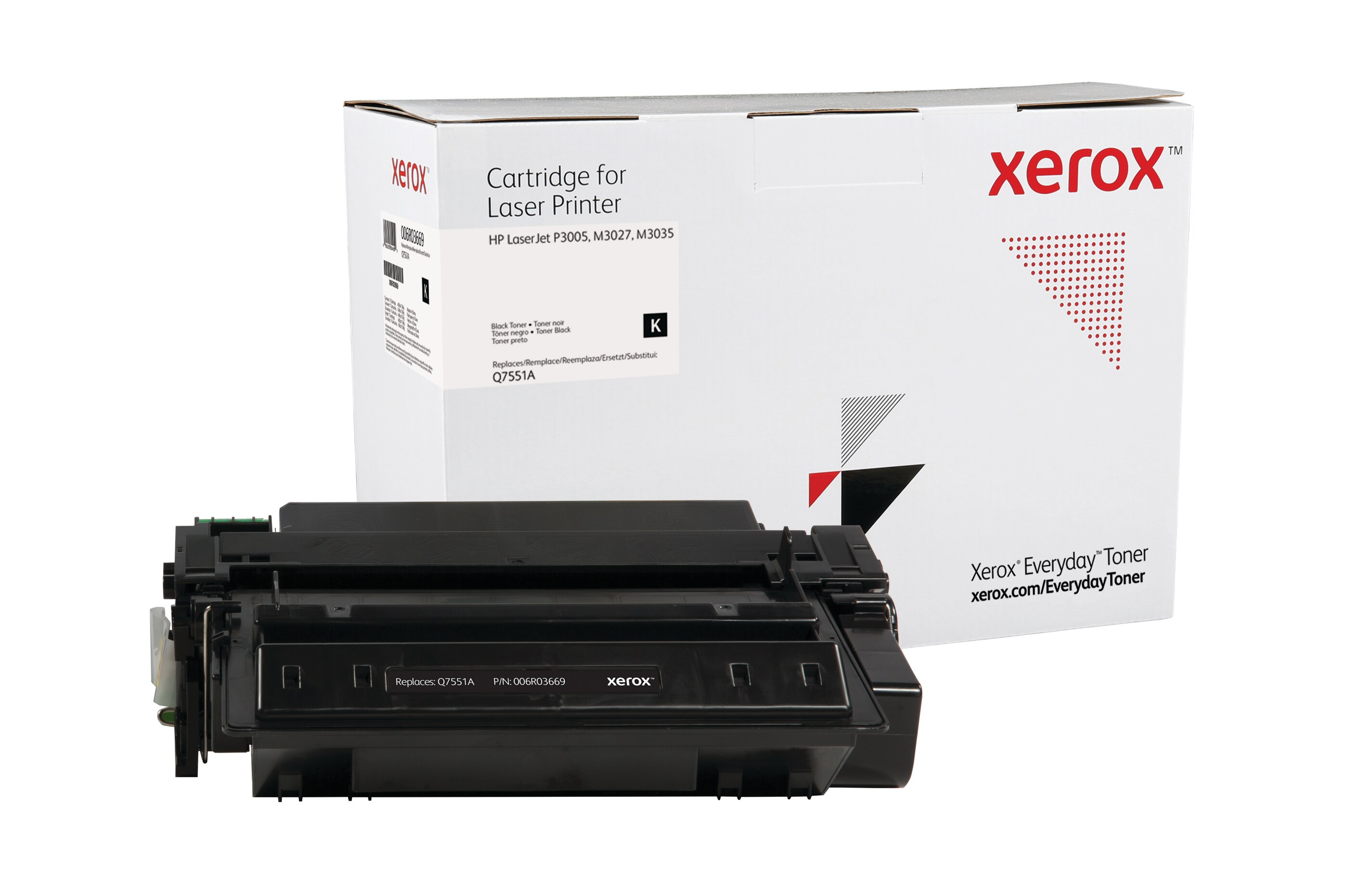 Xerox Everyday Alternativtoner f&uuml;r Q7551A Schwarz f&uuml;r ca. 6500 Seiten