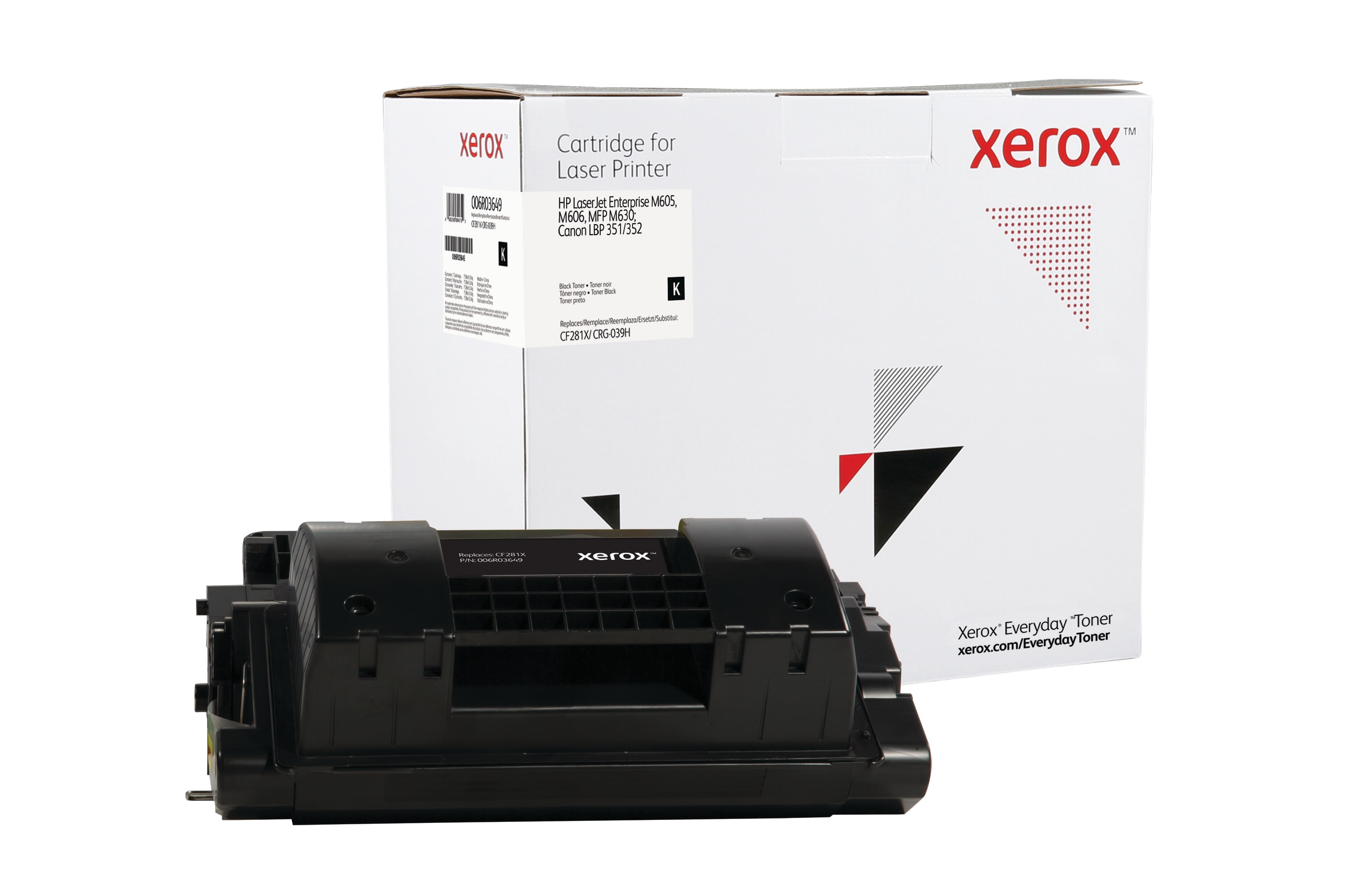 Xerox Everyday Alternativtoner f&uuml;r CF281X / CRG-039H Schwarz f&uuml;r ca. 25000 S.