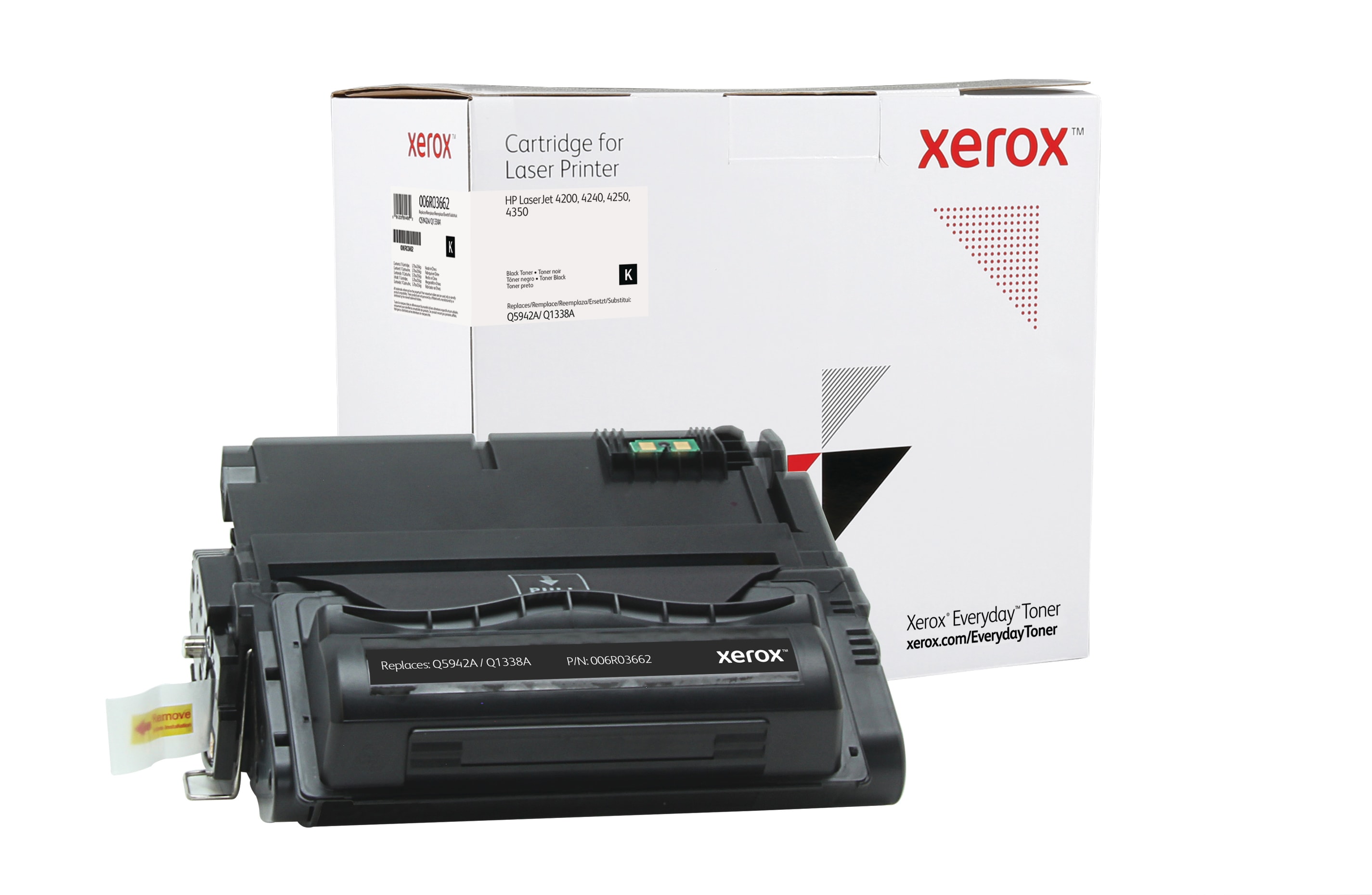 Xerox Everyday Alternativtoner f&uuml;r Q5942A/ Q1338A Schwarz f&uuml;r ca. 10000 Seiten