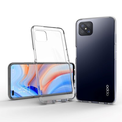 JT Berlin  BackCase Pankow Clear Oppo Reno4 Z 5G, transparent | 04260464227016