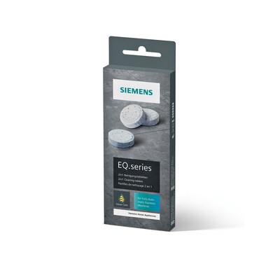 Scheibenkratzer,2in1 günstig Kaufen-Siemens TZ80001A Reinigungstabletten (10 Stk.). Siemens TZ80001A Reinigungstabletten (10 Stk.) <![CDATA[• Geeignet für Vollautomaten der EQ Reihe, sowie Einbauvollautomaten • Geeignet für alle Kaffeevollautomaten der surpresso Reihe • 2in1: Für b