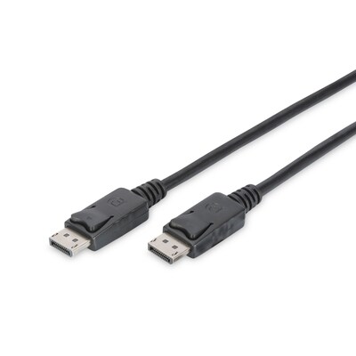 3M Kabel günstig Kaufen-DIGITUS DisplayPort Anschlusskabel DP 3m UHD 4K St./St. schwarz. DIGITUS DisplayPort Anschlusskabel DP 3m UHD 4K St./St. schwarz <![CDATA[• Displayport-Kabel • Anschlüsse: Displayport und Displayport • Anschlüsse: 2x DP, Stecker • Farbe: schwarz