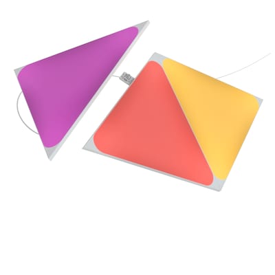 LED RGB günstig Kaufen-Nanoleaf Shapes Triangles Expansion Pack. Nanoleaf Shapes Triangles Expansion Pack <![CDATA[• Austauschtype: LED-Panel / Sockel: k. A. / Lichtfarbe: RGBW • Leistung: 1,6 Watt als Ersatz für k.A. • Energieeffizienzklasse: G • Kontrollpaneel unters