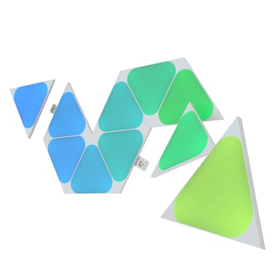 Leaf Shape günstig Kaufen-Nanoleaf Shapes Triangles Mini Expansion Pack - 10 Panels. Nanoleaf Shapes Triangles Mini Expansion Pack - 10 Panels <![CDATA[• Austauschtype: LED-Panel / Sockel: k. A. / Lichtfarbe: RGBW • Leistung: 1,6 Watt als Ersatz für k.A. • Energieeffizienzk