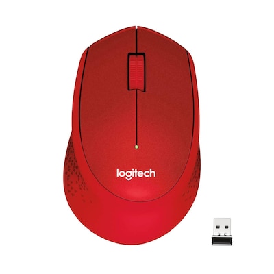 M3 PRO  günstig Kaufen-Logitech M330 Silent Plus Kabellose Maus Rot. Logitech M330 Silent Plus Kabellose Maus Rot <![CDATA[• Anwendungsbereich: professionelles Arbeiten, 3 Tasten • Kabellos, 2,4GHz, 10 m Reichweite • Sensortechnologie: Advanced Optical Tracking (1000 dpi)