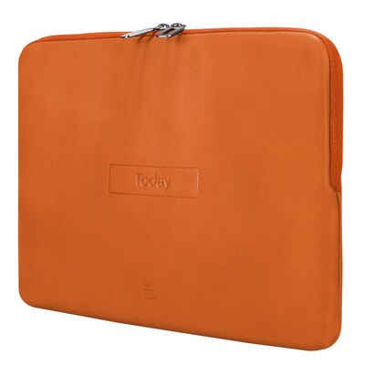 Orange  günstig Kaufen-Tucano Today Notebook Sleeve mit Memory Foam 13"MB Air/ 14"MB Pro orange. Tucano Today Notebook Sleeve mit Memory Foam 13"MB Air/ 14"MB Pro orange <![CDATA[• Für Macbook Air 13