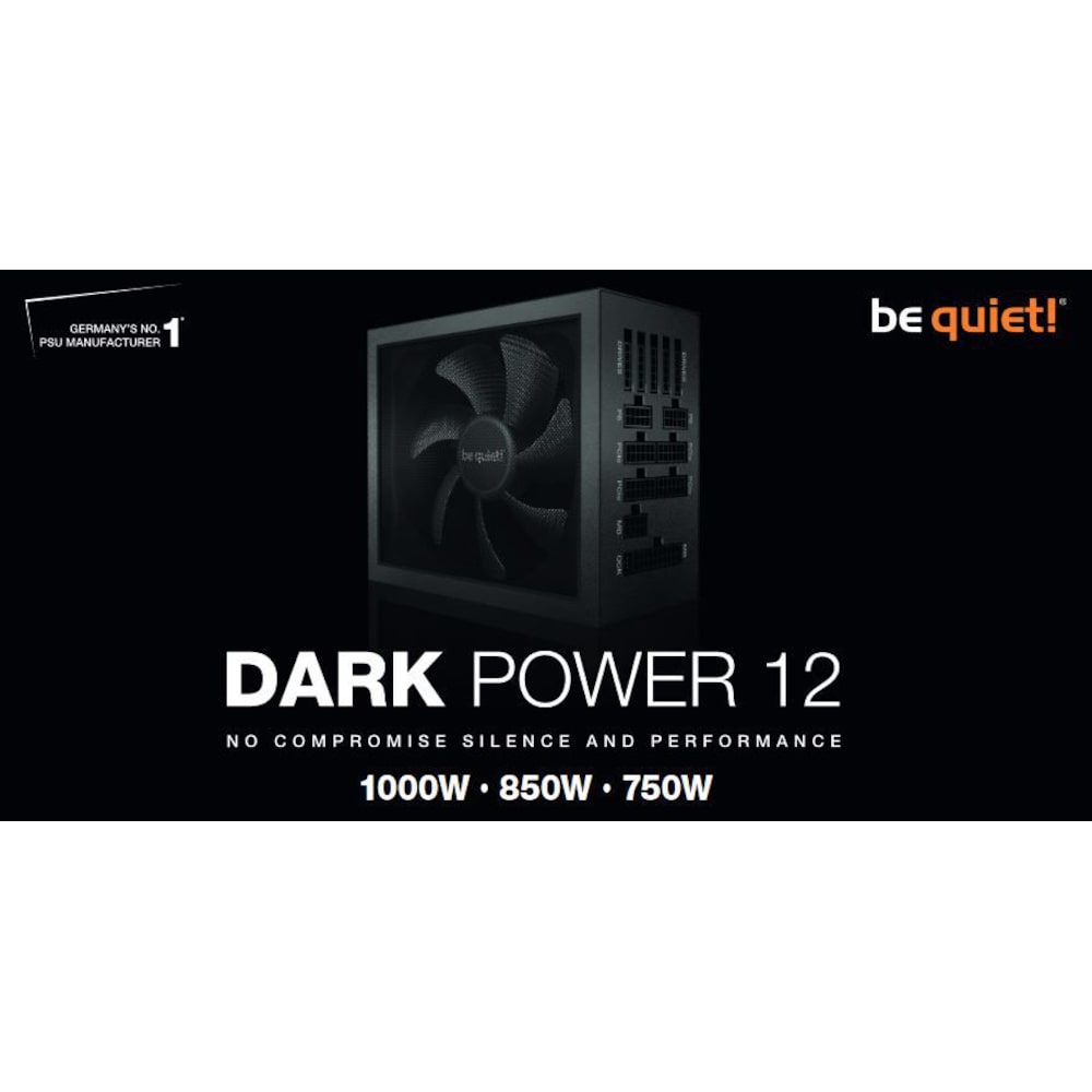 be quiet! Dark Power 12 750 Watt ATX 80+ Titanium Netzteil