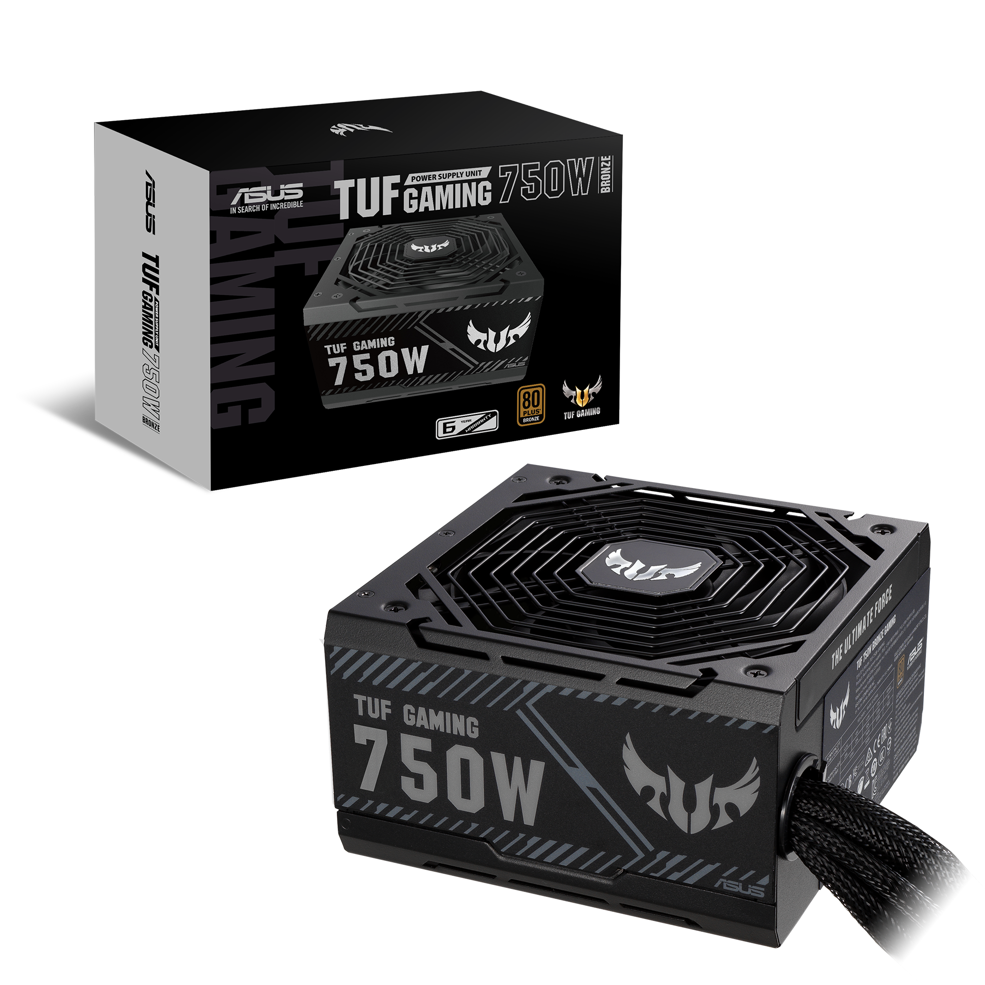 ASUS TUF Gaming 750W Netzteil, 80+ Bronze, 135 mm L&uuml;fter