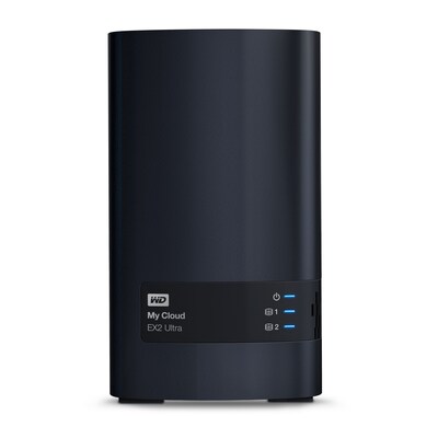 WD My Cloud EX2 Ultra NAS System 2-Bay 24 TB (2x 12 TB WD RED HDD)