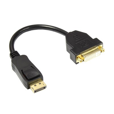 ADAPTER KABEL günstig Kaufen-Good Connections Adapterkabel DisplayPort 1.2 St./ DVI-I 24+5 Bu. schwarz 0,2m. Good Connections Adapterkabel DisplayPort 1.2 St./ DVI-I 24+5 Bu. schwarz 0,2m <![CDATA[• Displayport-Adapter • Anschlüsse: Displayport und 2x DVI-I (24+5) Dual Link • 