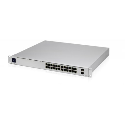 RB M günstig Kaufen-Ubiquiti UniFi Switch USW-Pro-24 - Switch - L3 - managed. Ubiquiti UniFi Switch USW-Pro-24 - Switch - L3 - managed <![CDATA[• 24 x 10/100/1000 + 2 x 10 Gigabit SFP+ (Uplink) • Desktop, an Rack montierbar • 1,3