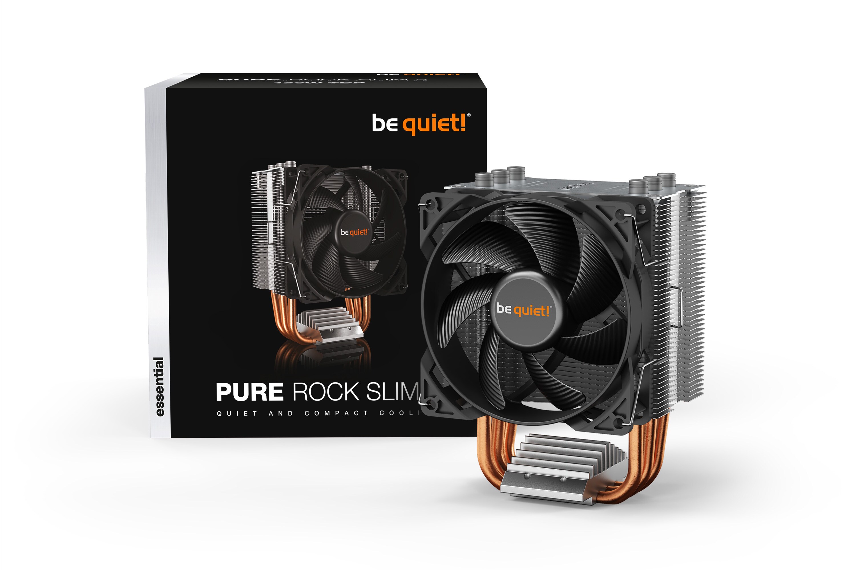 be quiet! Pure Rock Slim 2 CPU K&uuml;hler f&uuml;r Intel und AMD