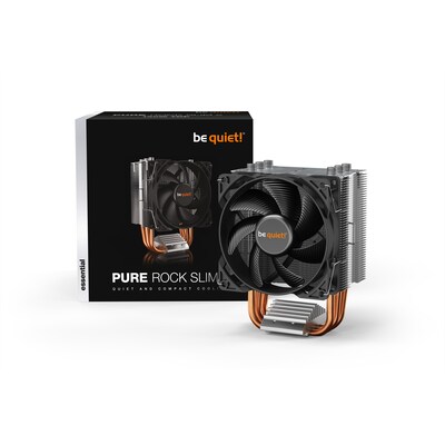 130W günstig Kaufen-be quiet! Pure Rock Slim 2 CPU Kühler für Intel und AMD. be quiet! Pure Rock Slim 2 CPU Kühler für Intel und AMD <![CDATA[• Starke Kühlleistung von 130W TDP • Lautstärkeoptimierter 92mm be quiet! Lüfter • Drei leistungsstarke 