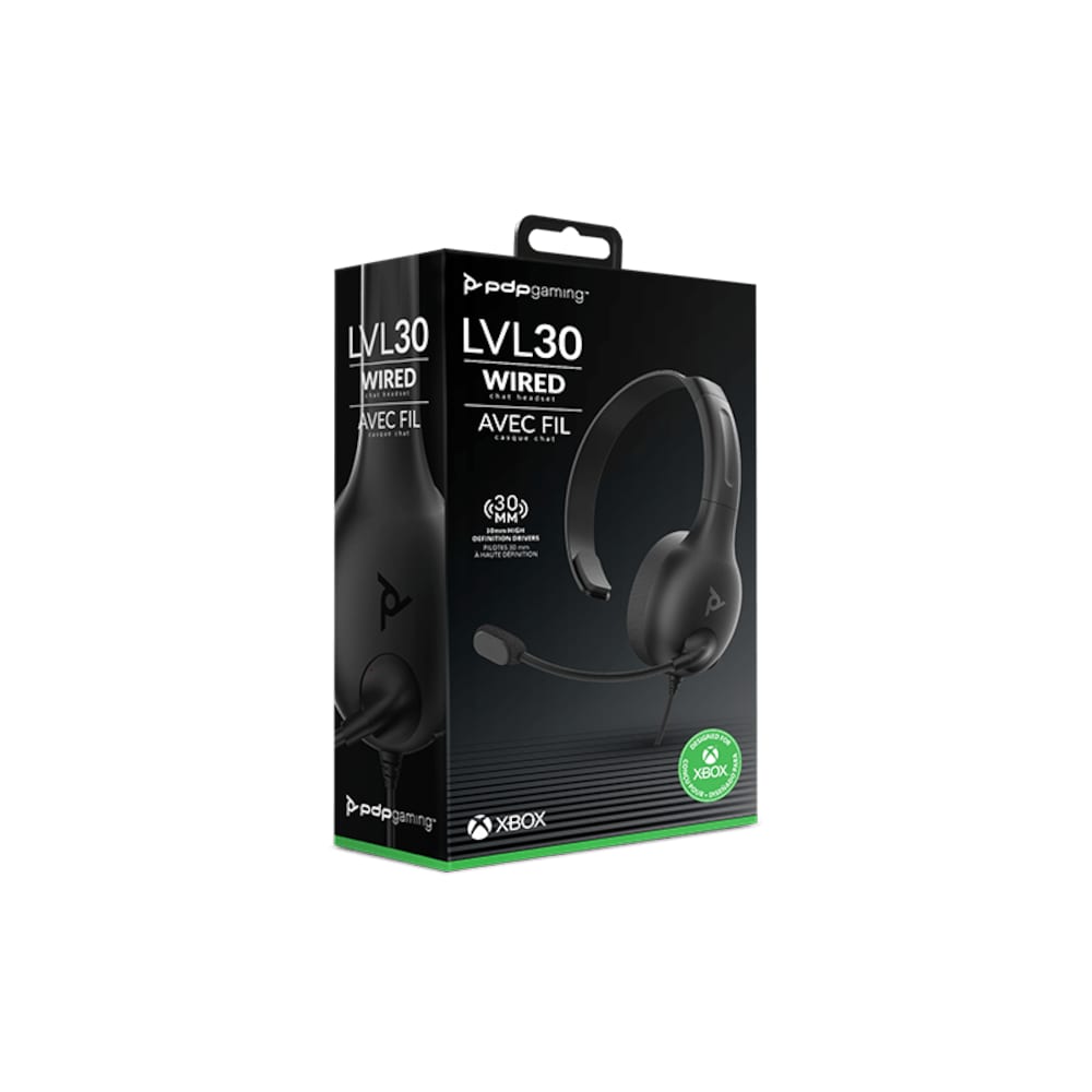PDP Headset LVL 30 Chat für Xbox One schwarz