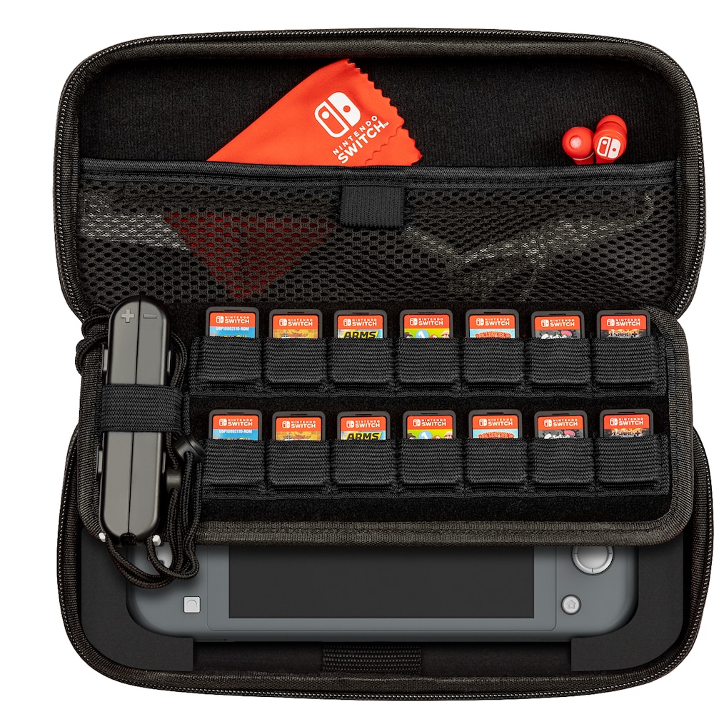 PDP Konsolen-Tasche Elite Deluxe für Nintendo Switch und Switch Lite grau