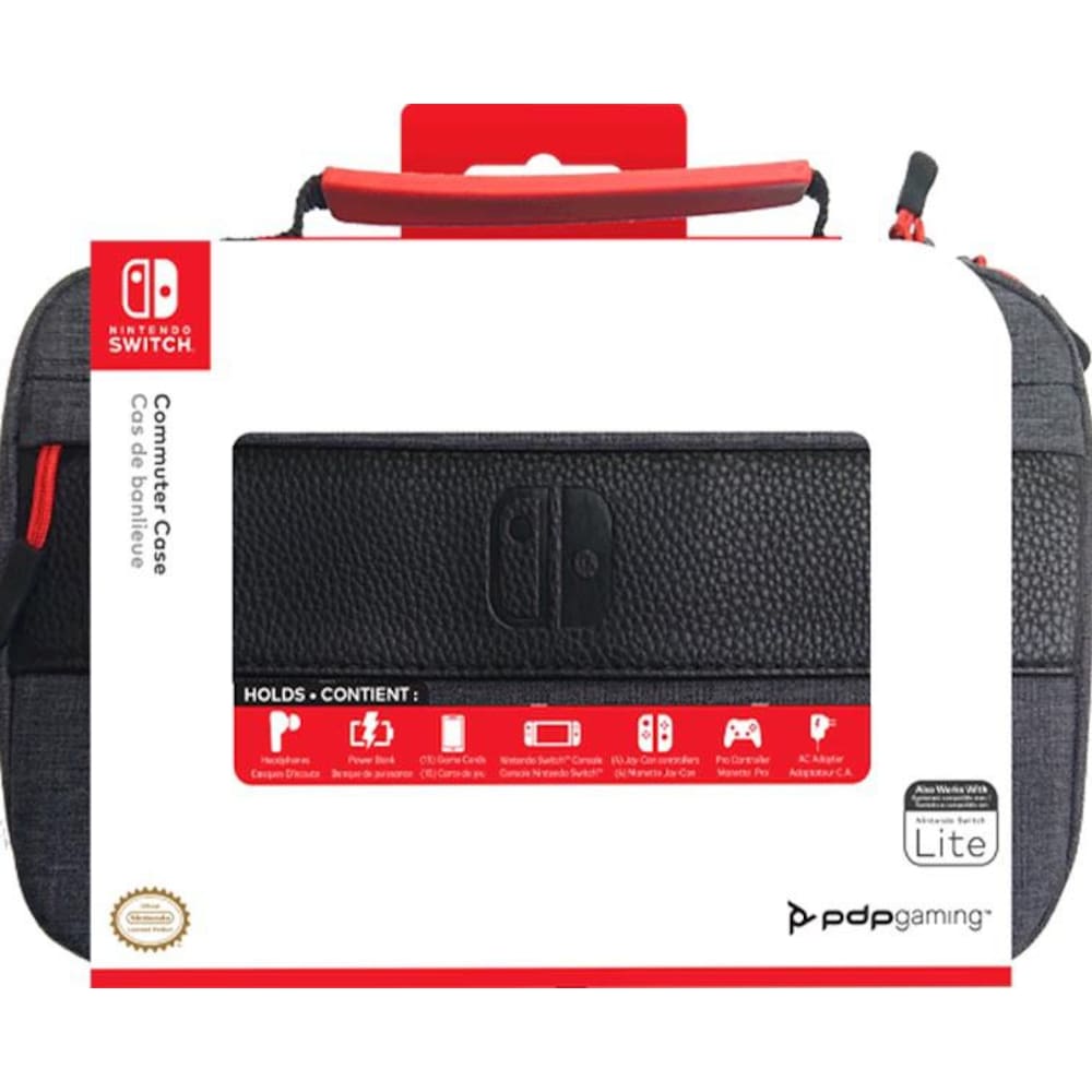 PDP Konsolen Tasche Elite für Nintendo Switch grau