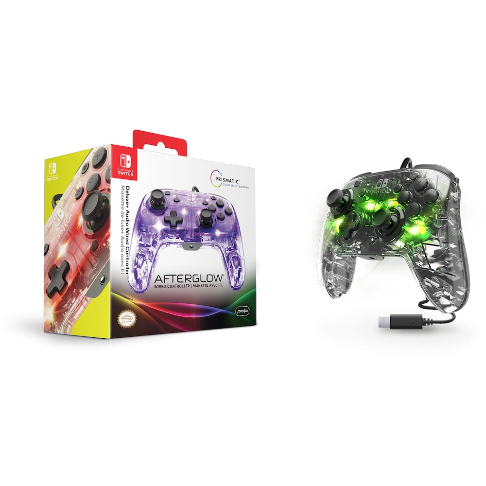 PDP Wired Controller Afterglow Deluxe + Audio für Nintendo Switch