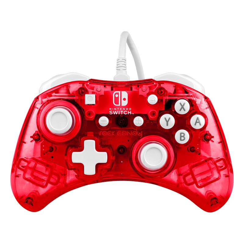 PDP Wired Controller Rock Candy Stormin Cherry