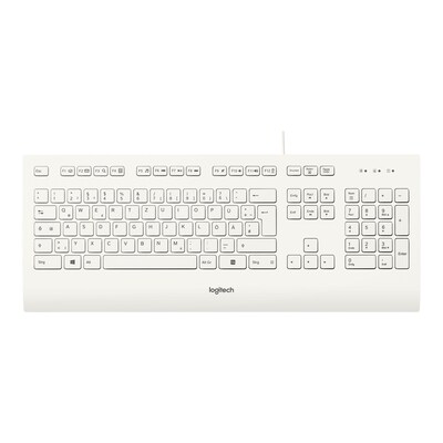 Of 3 günstig Kaufen-Logitech K280e Kabelgebundene Tastatur Weiß. Logitech K280e Kabelgebundene Tastatur Weiß <![CDATA[• Anwendungsbereich: professionelles Arbeiten, Nummernblock separat • Kabelgebunden (USB) • Layout: deutsch • weiß, 930g, 20,4 mm x 459 mm