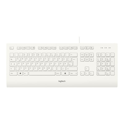 und 45 günstig Kaufen-Logitech K280e Kabelgebundene Tastatur Weiß. Logitech K280e Kabelgebundene Tastatur Weiß <![CDATA[• Anwendungsbereich: professionelles Arbeiten, Nummernblock separat • Kabelgebunden (USB) • Layout: deutsch • weiß, 930g, 20,4 mm x 459 mm