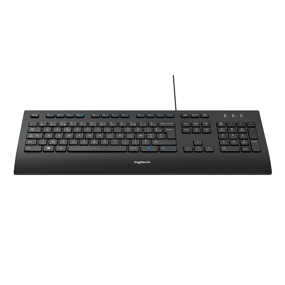 Logitech K280e Kabelgebundene Tastatur US Layout Schwarz