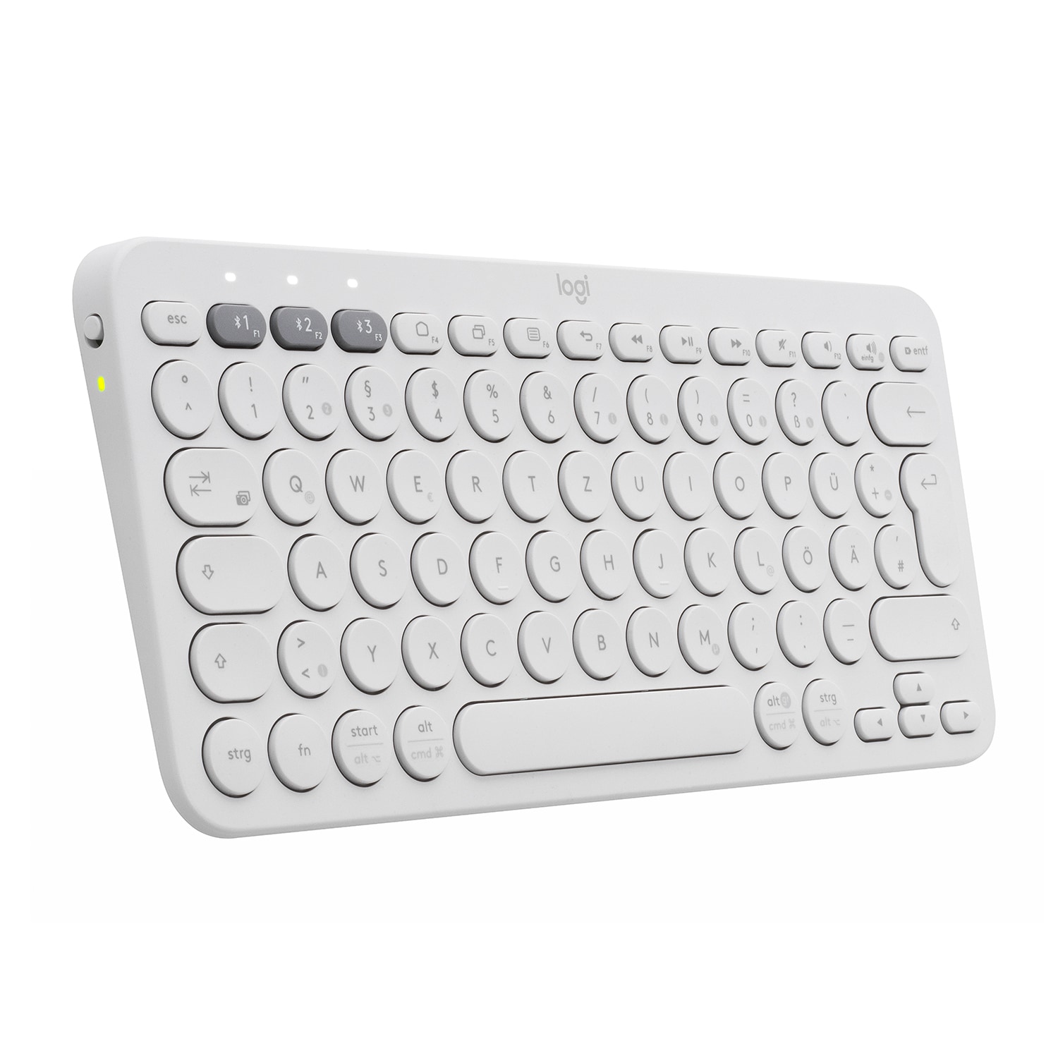 Logitech K380 Kabellose Tastatur Wei&szlig;