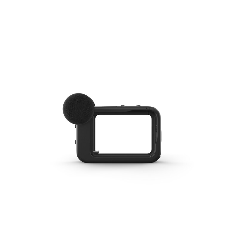 MIKROFON WINDSCHUTZ günstig Kaufen-GoPro HERO9/10/11 Black Media Mod (ADFMD-001). GoPro HERO9/10/11 Black Media Mod (ADFMD-001) <![CDATA[• Mikrofon für GoPro Hero9 • Rahmen mit 2 Zubehörschuhen • Lieferumfang: MediaPod, abnehmbarer Windschutz, Befestigungsclip • Kompatibilität: GoPro Hero9
