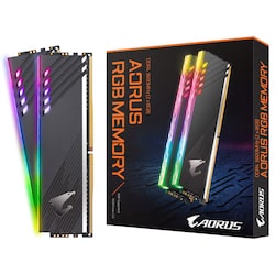 16GB (2x8GB) Gigabyte Aorus RGB DDR4-3600 CL18 Speicher Kit RAM