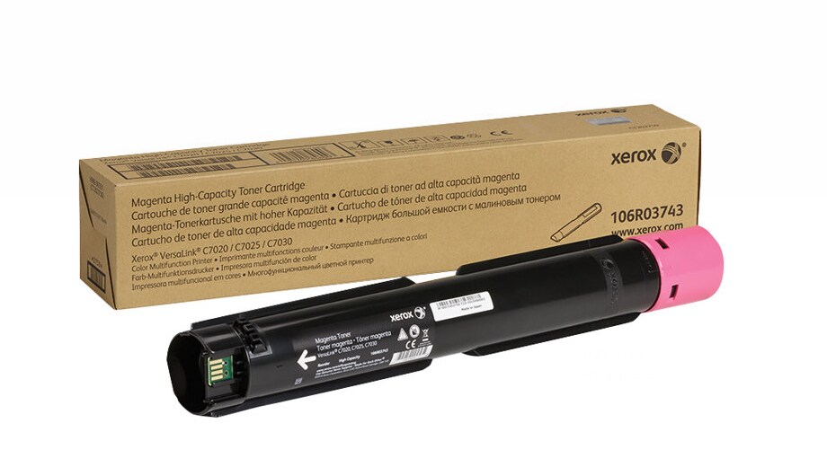 Xerox 106R03742 Toner Magenta f&uuml;r ca. 9.800 Seiten