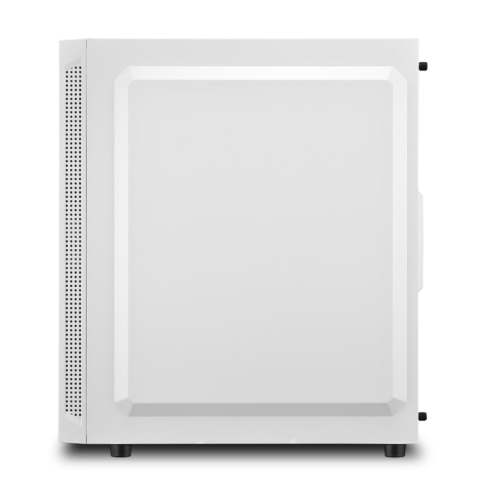 Sharkoon RGB Slider Midi-Tower ATX Gaming Gehäuse RGB LED, Seitenfenster Weiß