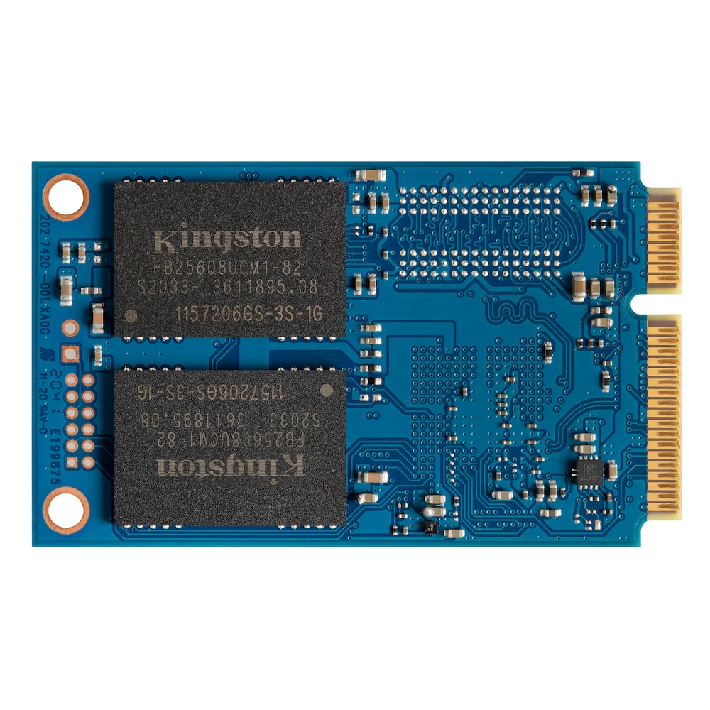 Kingston KC600 mSATA SSD 512 GB 3D TLC SATA600 4,85mm