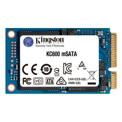 Kingston KC600 mSATA SSD 1024 GB MO-300 3D-NAND TLC