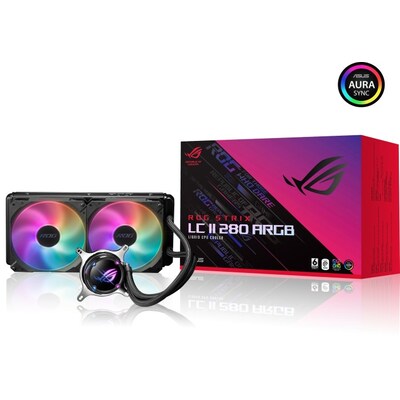 ATA mit günstig Kaufen-ASUS ROG Strix LC II 280 ARGB Komplettwasserkühlung für AMD und Intel CPUs. ASUS ROG Strix LC II 280 ARGB Komplettwasserkühlung für AMD und Intel CPUs <![CDATA[• Komplettwasserkühlung mit 140 mm Radiator • Intel 1200, 115X, 1366, 