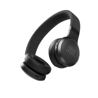 TYP C günstig Kaufen-JBL LIVE 460NC - On-Ear Bluetooth-Kopfhörer mit Noise Cancelling, schwarz. JBL LIVE 460NC - On-Ear Bluetooth-Kopfhörer mit Noise Cancelling, schwarz <![CDATA[• Typ: On-Ear Kopfhörer - geschlossen • Übertragung: Bluetooth • Einsatzgebiet: