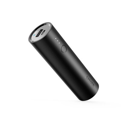 ANKER günstig Kaufen-Anker PowerCore 5000 Powerbank 5000mAh schwarz. Anker PowerCore 5000 Powerbank 5000mAh schwarz <![CDATA[• kompakte Powerbank mit 5000mAh-Kapazität • robustes Zylindrisches Gehäuse in schwarz • MicroUSB-Kabel im Lieferumfang]]>. 