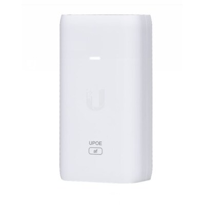 Power günstig Kaufen-Ubiquiti Networks U-POE-AF - Power Injector. Ubiquiti Networks U-POE-AF - Power Injector <![CDATA[• 802.af - PoE Netzteil / Injektor • Max. Datendurchsatz: 1Gbit/s • 48V / 0,32A • 0°C bis 40°C • FCC, CE, RoHS]]>. 