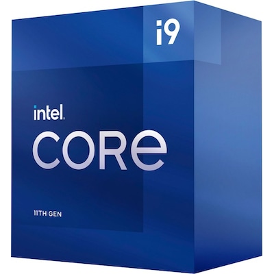 INTEL Core i9-11900KF 8x3,5GHz 16MB-L3 Cache Sockel 1200 (Boxed ohne Lüfter)
