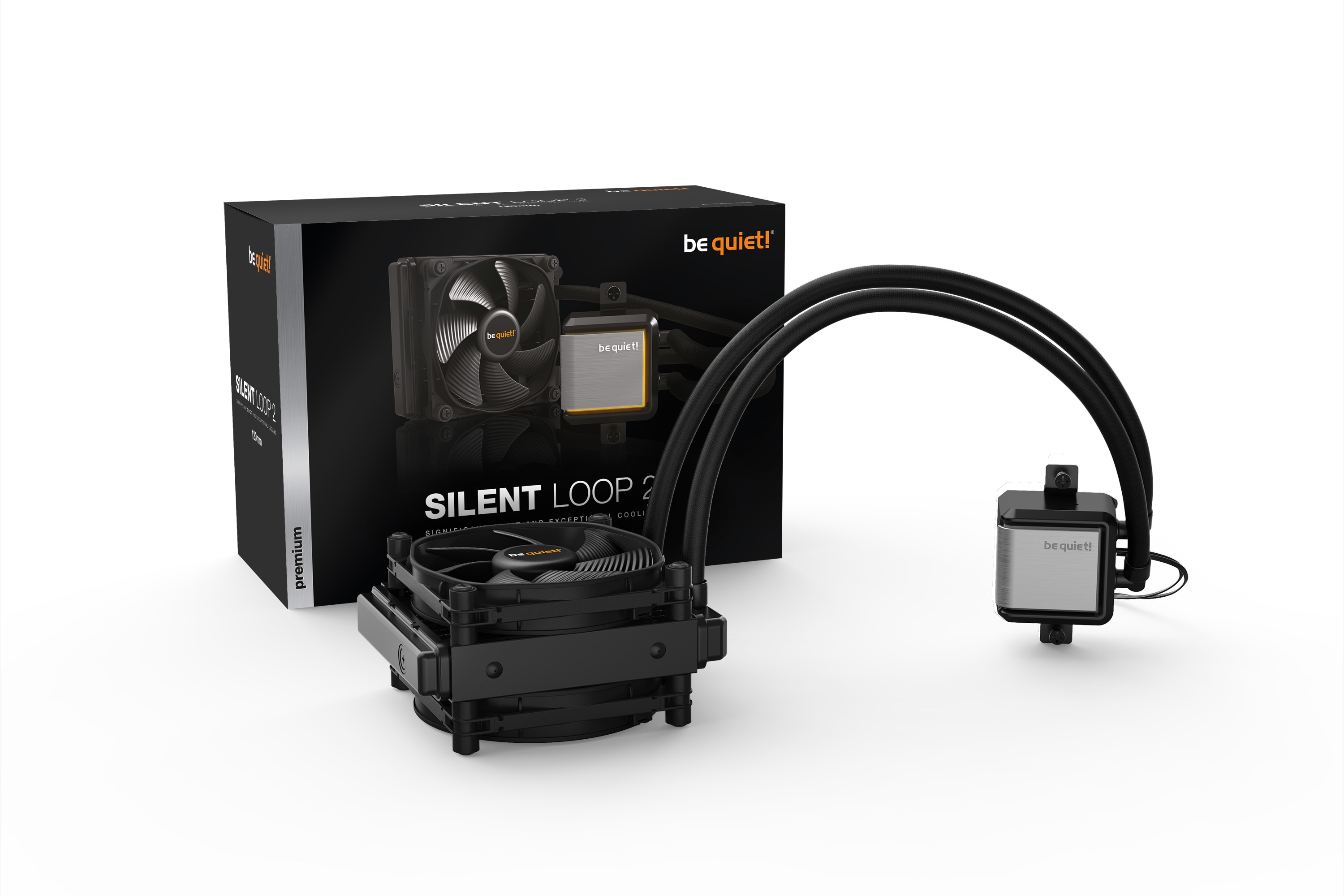 be quiet! Silent LOOP 2 Wasserk&uuml;hlung 120 mm f&uuml;r Intel/AMD