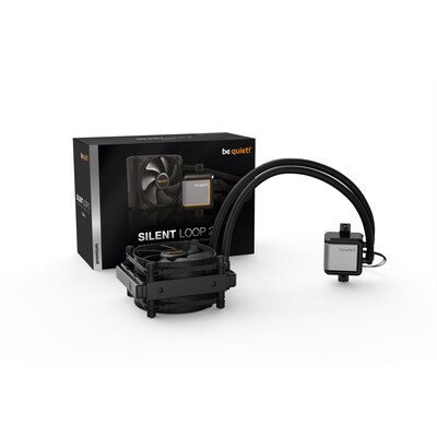 ck M5 günstig Kaufen-be quiet! Silent LOOP 2 Wasserkühlung 120 mm für Intel/AMD. be quiet! Silent LOOP 2 Wasserkühlung 120 mm für Intel/AMD <![CDATA[• Entwickelt für 1700/1200/2066/115x /2011(-3) AMD: AM5 / AM4 / AM3 • Hohe Kühlleistung, overclocked 