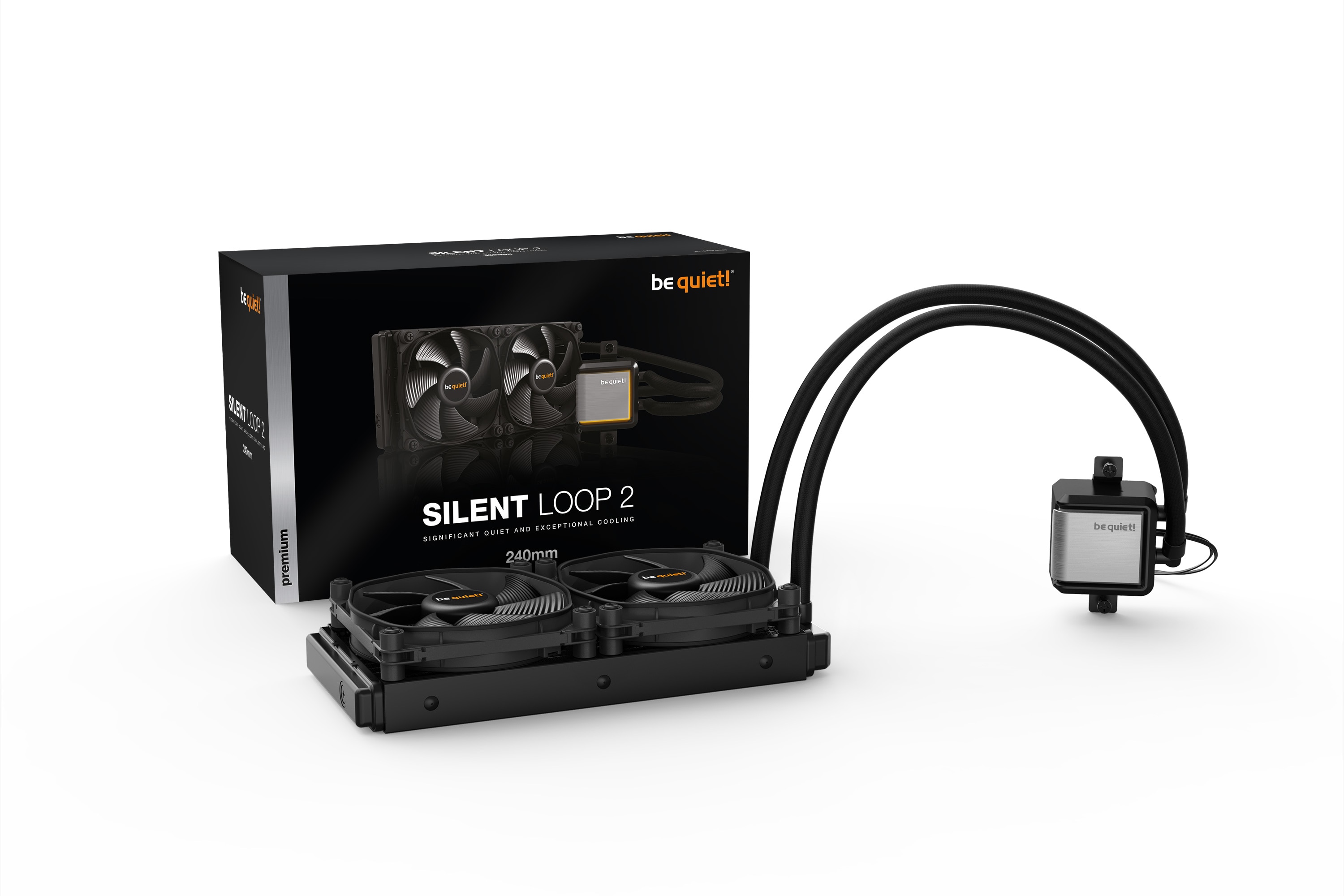 be quiet! Silent LOOP 2 Wasserk&uuml;hlung 240 mm f&uuml;r Intel/AMD