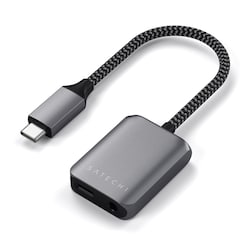 Satechi USB-C auf 3.5mm Audio &amp;amp; PD Adapter Space Gray