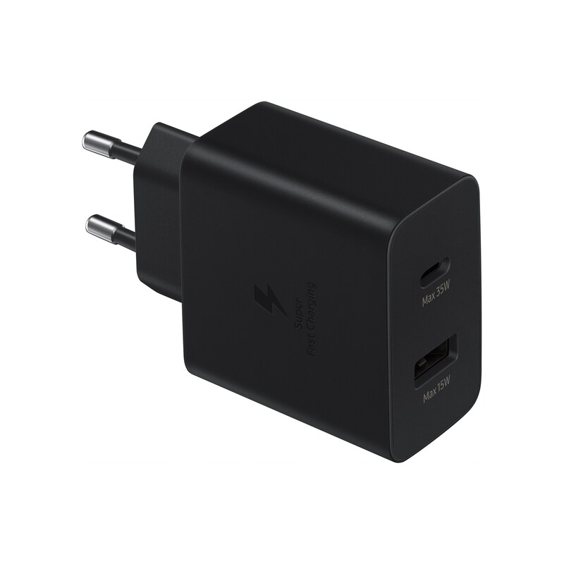 Samsung 35W Power Adapter Duo TA220N, Schwarz