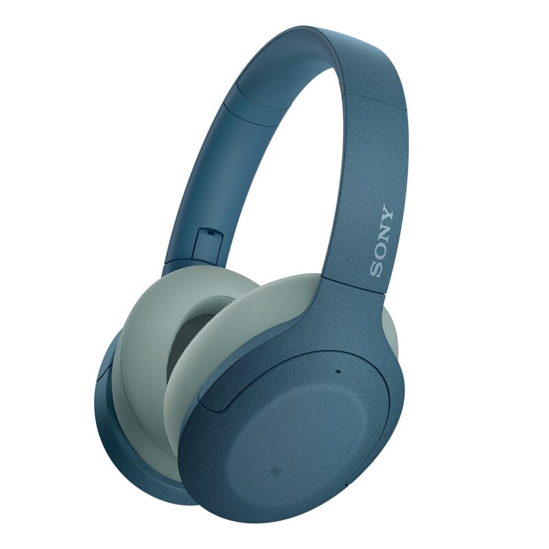 Sony WH-H910N Over-Ear Bluetooth-Kopfhörer mit Noise Cancelling, Hi-Res, blau